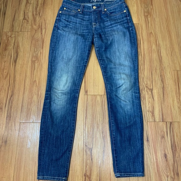 7 For All Mankind Gwenevere Skinny Jeans - Picture 2 of 15